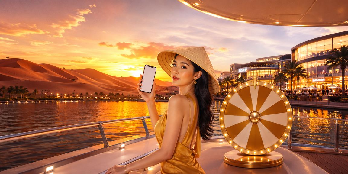 Người chơi thực hiện thanh toán điện tử tại Mui Ne